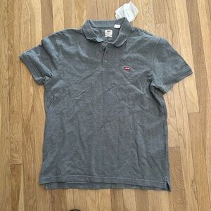 Levi’s Gray Large Polo Shirt